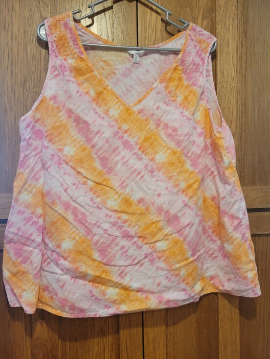 Time and Tru Tops - Time And Tru Plus Size Tie Dye Tank- XXL (20)